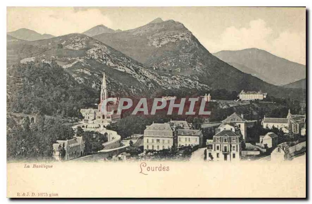 A Basílica — Lourdes — R. & J. D. 10776 - Frente