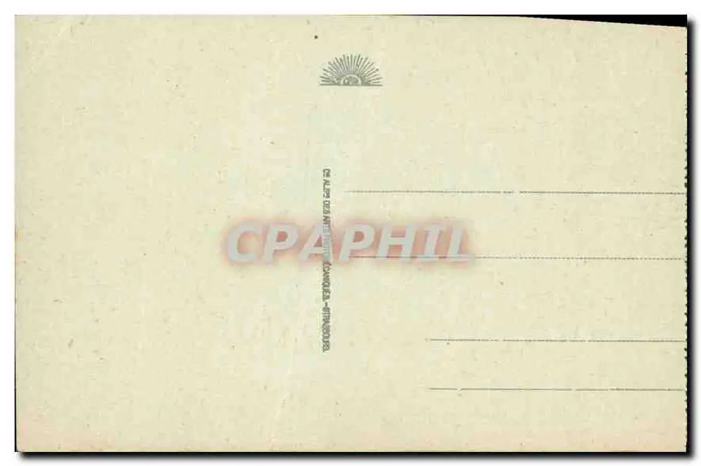 Gavarnie — Chegada ao Circo — Editor: Carte Postale Gavarnie, n°42 - Verso