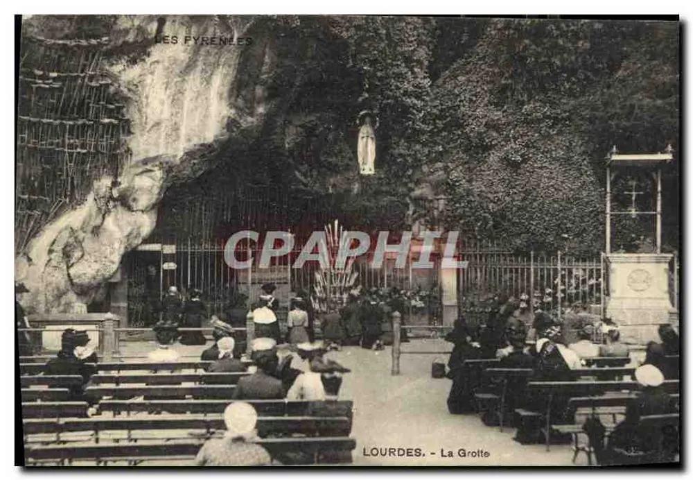 LOURDES - A Gruta — editor não identificado, número de série não visível - Frente