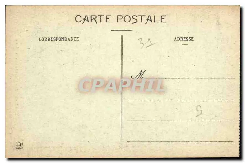 St-Bertrand de Comminges — Pilier des Quatre Évangélistes — 1ère Série - Verso