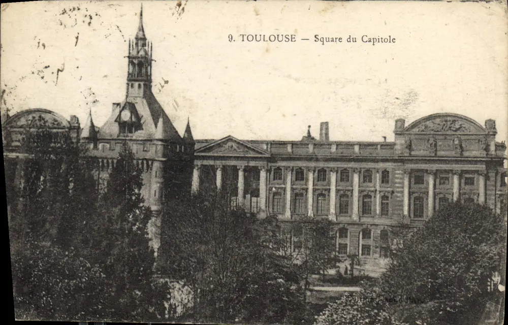 Toulouse — Praça do Capitólio — Editor L. Frank, n°9 - Frente