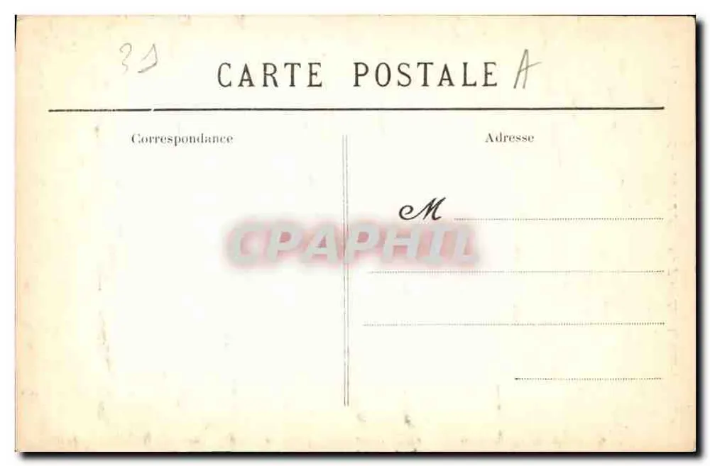 Toulouse — Hôtel d'Assézat — Tor im Innenhof — Édition Hayard - Rückseite