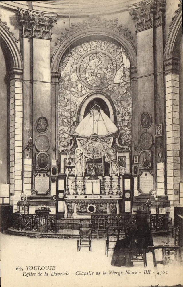 Kirche der Daurade - Kapelle der Schwarzen Jungfrau - Toulouse - Vorderseite