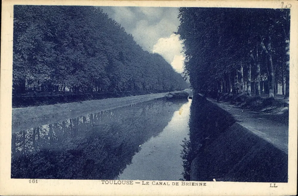 Toulouse — O Canal de Brienne — LL, n° 161 - Frente