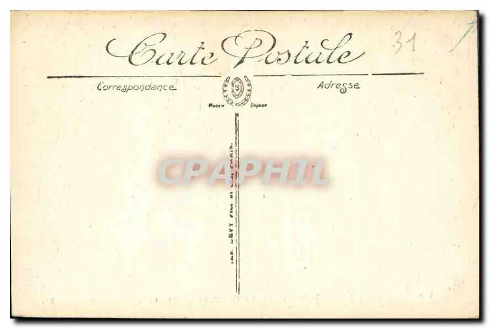 Toulouse — O Canal de Brienne — LL, n° 161 - Verso