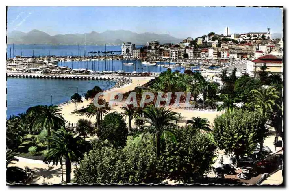Cannes — Der Garten und der Suquet — Les Éditions Françaises - Vorderseite