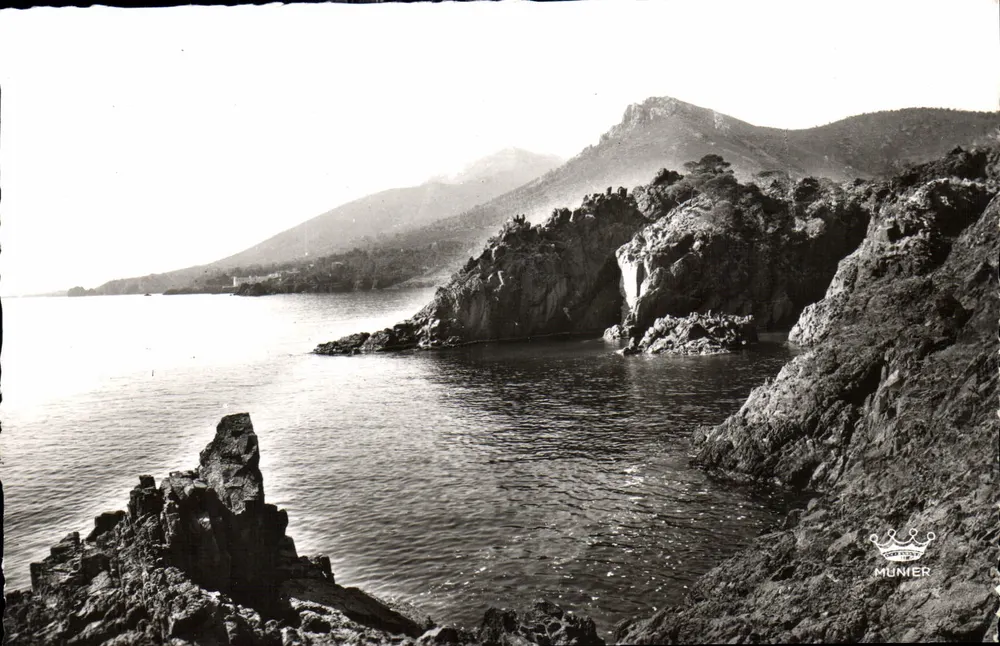 Rochers du Trayas — La Corniche d'Or — Éditions d'Art Munier, Nice - Vorderseite