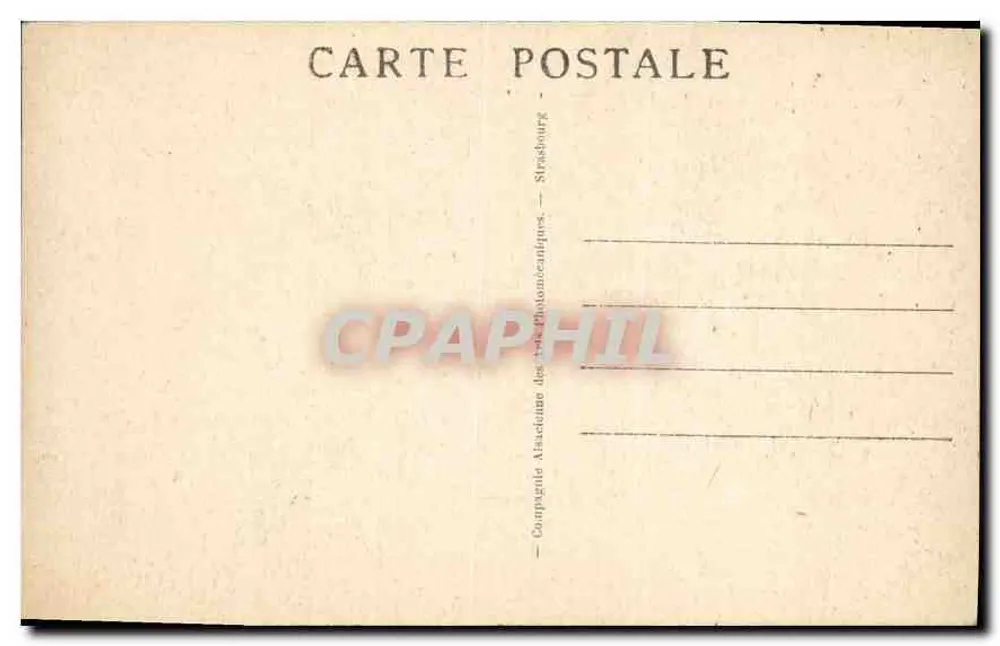 Lourdes - A Gruta e a Basílica — Compagnie Alsacienne des Cartes Photomécaniques, n°27 - Verso