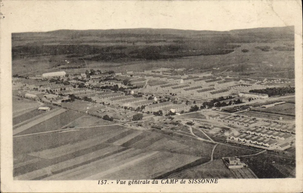 Campo de Sissonne — Vista general — Edición Dauphin - Anverso
