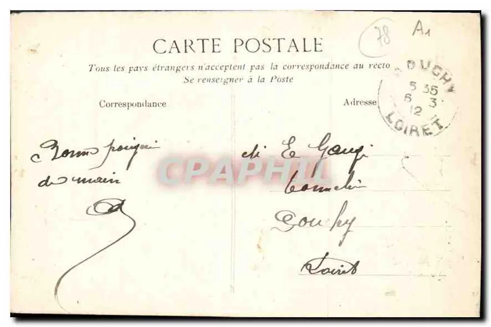 Versailles — Allgemeiner Blick auf den Park und das Schloss — Verlag: Cérebon - Rückseite