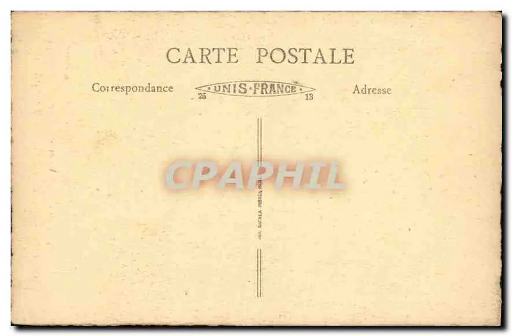 Clermont-Ferrand — Rue de l'Hôtel-de-Ville — L'Auvergne Illustrée, n°32 - Rückseite