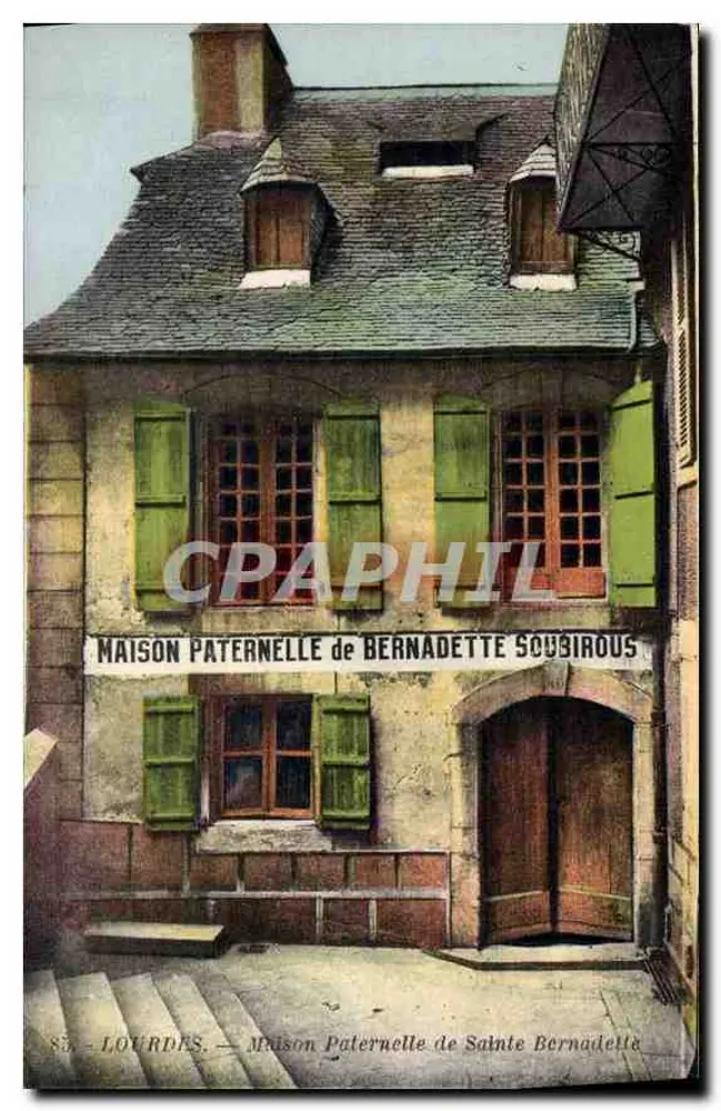 Vatershaus von Bernadette Soubirous — Lourdes — Edition Quinault - Vorderseite