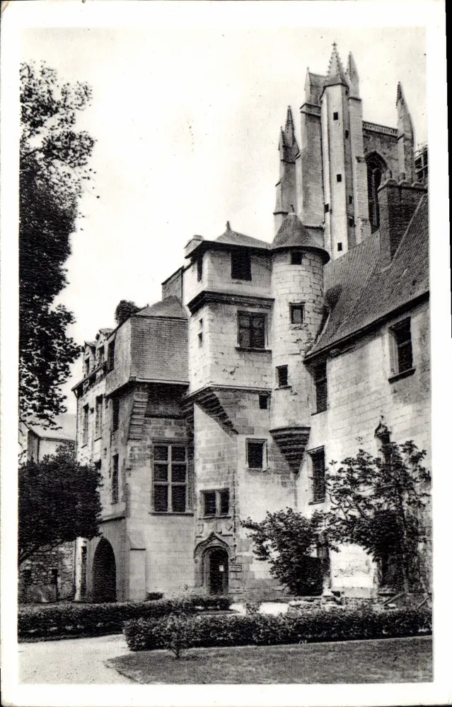 Nantes — La Psalette — Historisches Haus Ende des 15. Jahrhunderts - Vorderseite