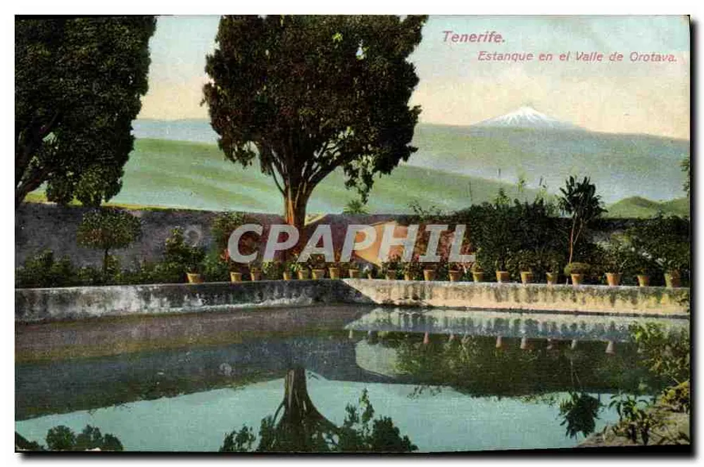 Tenerife. Teich im Tal von Orotava — Verlag nicht sichtbar, Seriennummer 2515 - Vorderseite