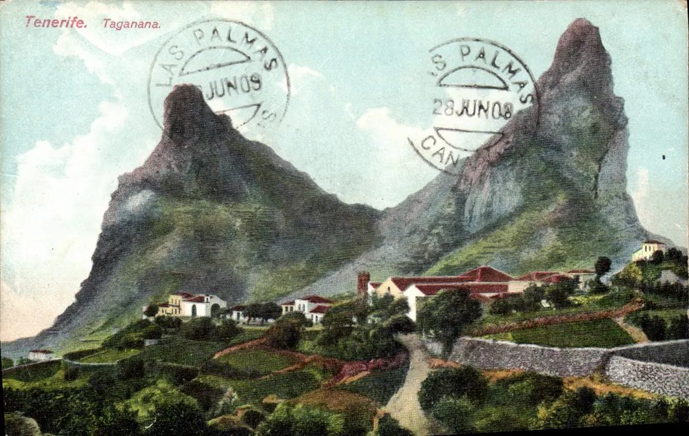 Taganana — Tenerife — editor desconhecido, n° de série 2493 - Frente