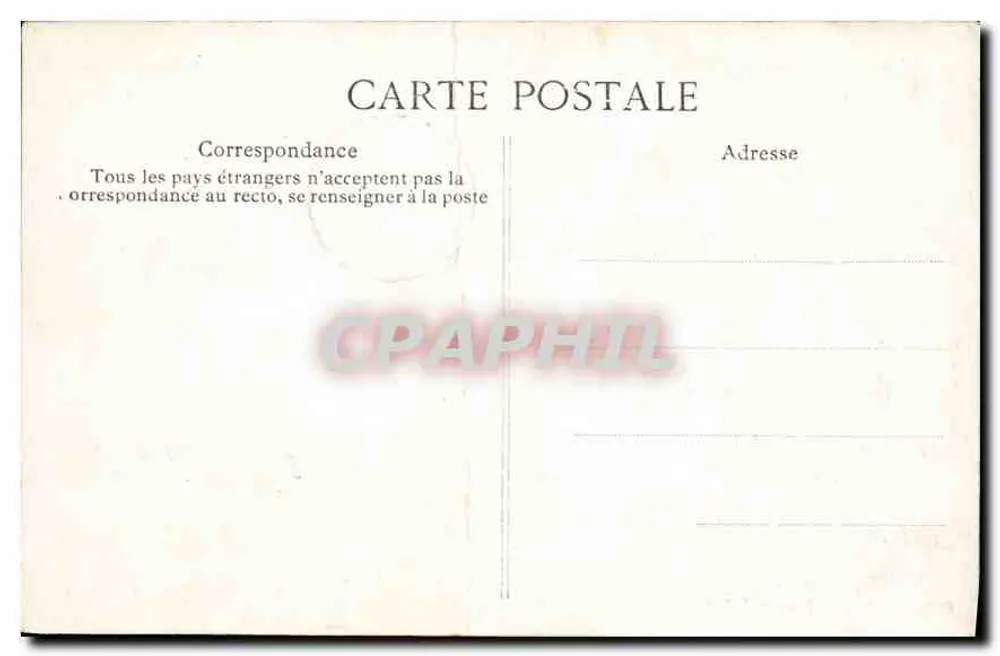 DAKAR — Generalkommando und Anse Bernard — Sammlung von Herrn Thompson Dakar - Rückseite