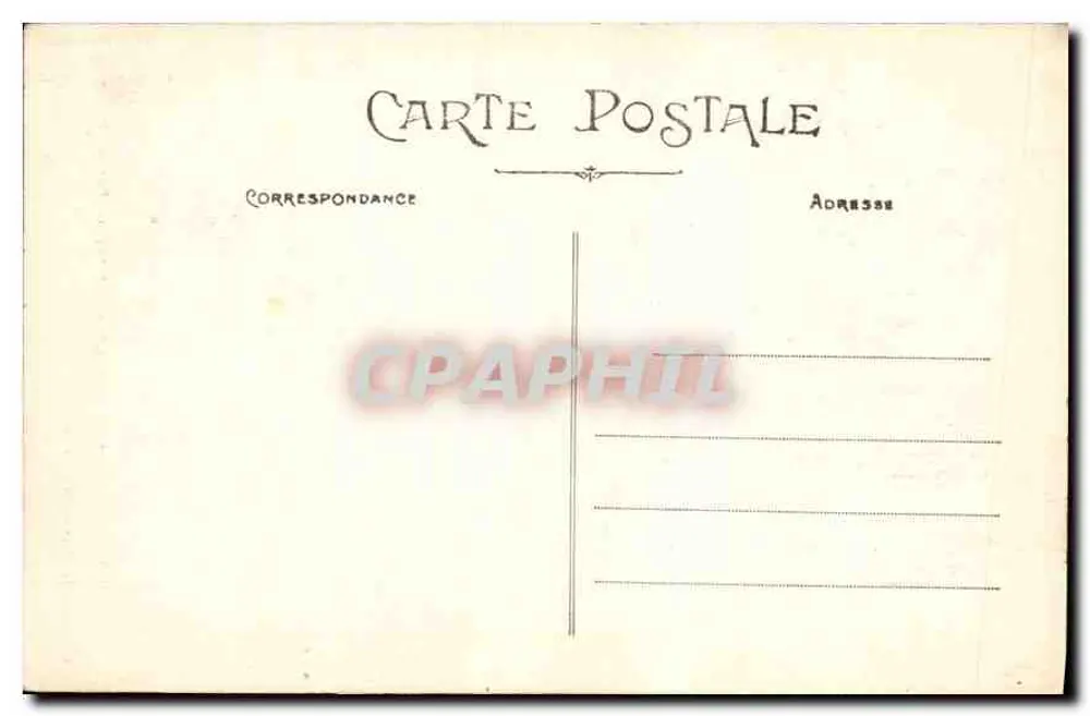 Guérande (Loire-Inf.) - Kollegiatstift St Aubin - Westportal - Sammlung F. Chapeau, Nantes - 5. Tausend - Rückseite