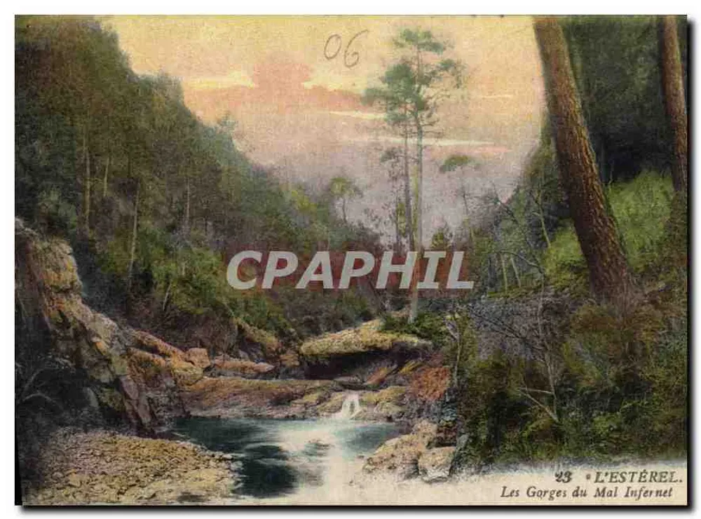 As Gorges do Mal Infernet — L'Estérel — editor não identificado, n° 43 - Frente