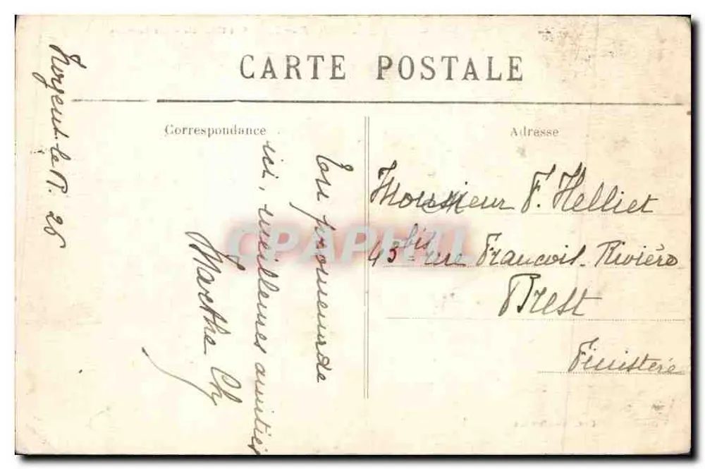 Nogent-le-Rotrou (E.-et-L.) — Vista General — Los Parapetos — Ed. Julien Recoull - Reverso