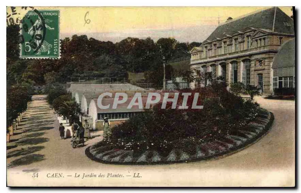 Caen — Jardim das Plantas — LL. - Frente