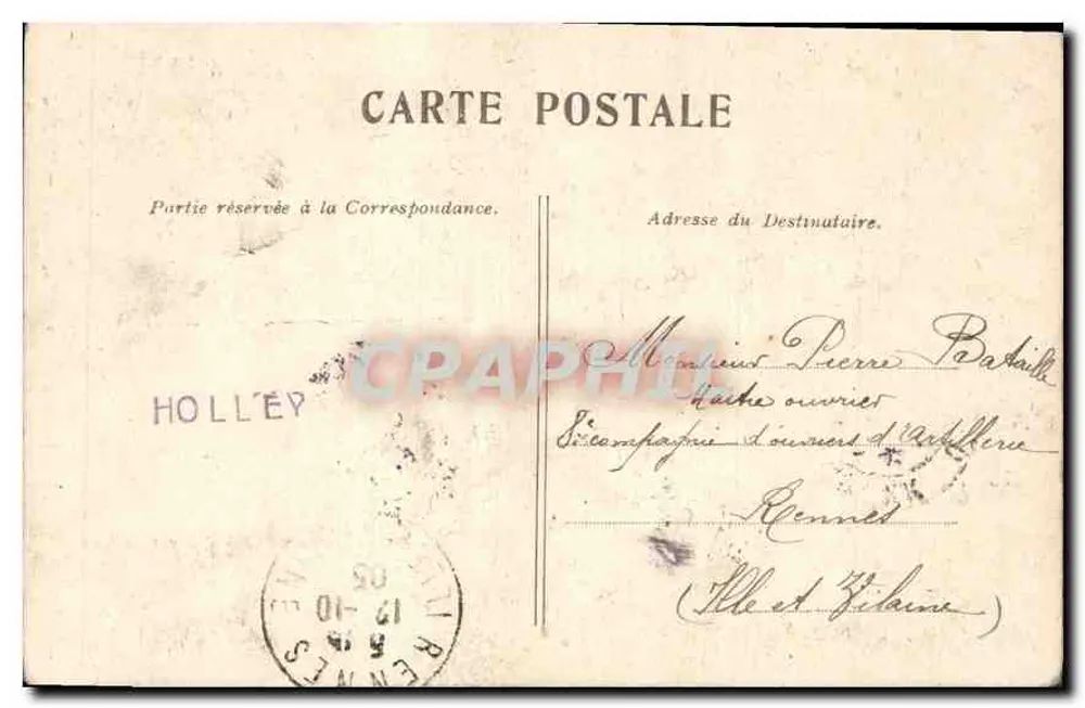 Paris — Die Kapelle der rue Jean Goujon — Verlag André L. Bonpar - Rückseite