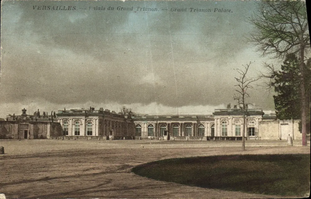 Versalhes — Palácio do Grande Trianon — Palácio do Grande Trianon. - Frente