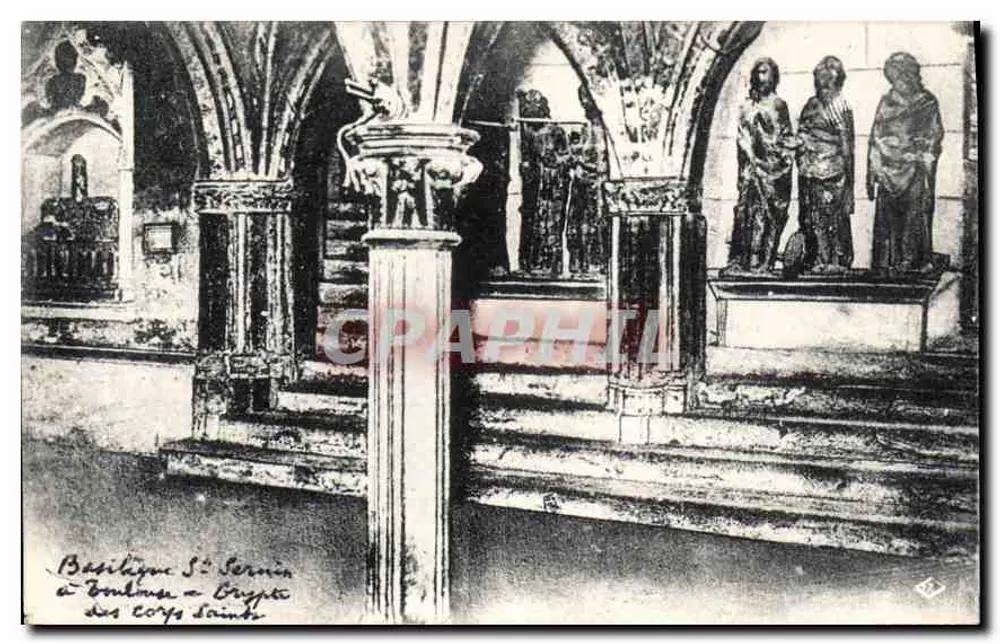 Basilika Saint-Sernin — Grabkammer der Heiligen Körper — Insigne der Basilika Saint-Sernin - Vorderseite