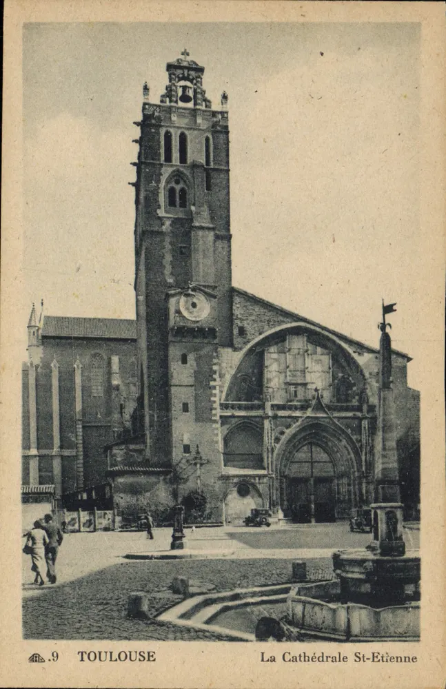 Toulouse — A Catedral São Etienne — Cie des Arts Photomécaniques - Frente