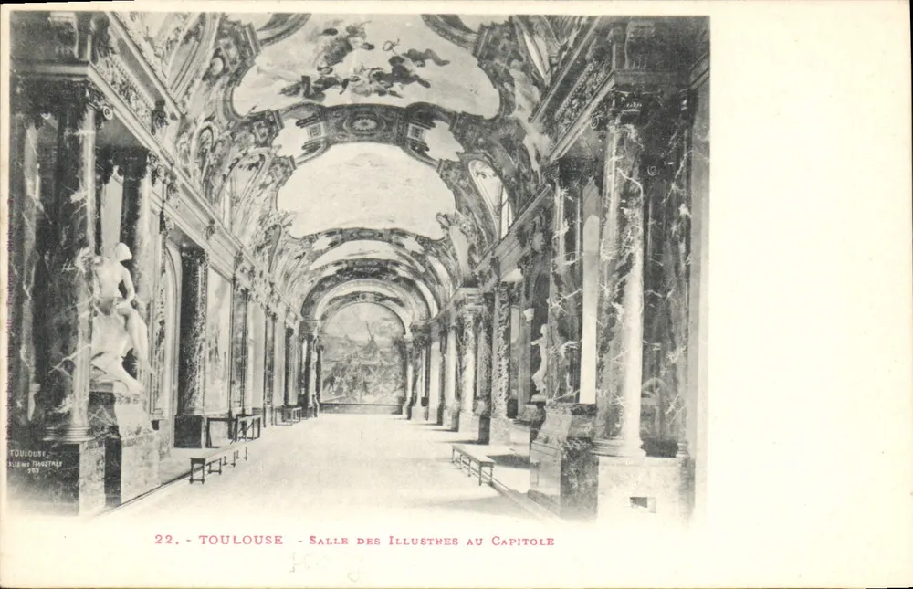 Toulouse - Salle des Illustres am Capitole — Toulouse, Salle des Illustres am Capitole — Verlag Toulouse, Salle des Illustres am Capitole, Nr. 22 - Vorderseite