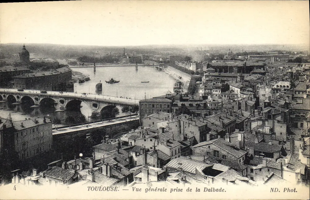 Toulouse — Allgemeiner Blick von der Dalbade — ND. Phot. - Vorderseite
