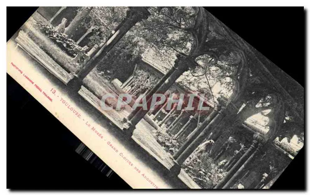 Toulouse - O Museu - Grande Claustro dos Agostinhos — Fototipia Lachèze, Toulouse, n°13 - Frente