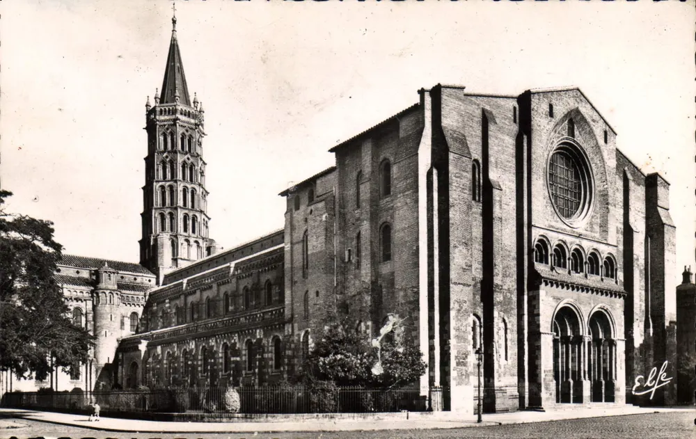 Basílica de São Sernin — Toulouse — Editor Laroche Frères, n° 94 - Frente