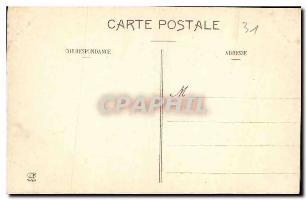 Toulouse - Criptas da Basílica São Sernin — Fototipo Labouche Frères Toulouse, n°126 - Verso