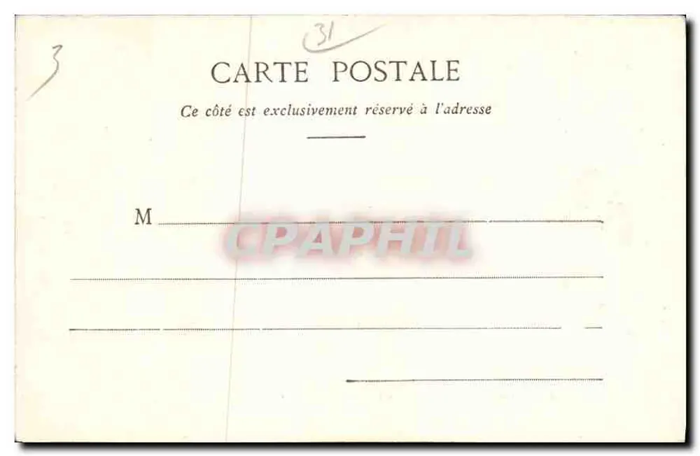 Toulouse - Salle des Illustres am Capitole — Toulouse, Frankreich — Verlag Laloumbe Frères, n°22 - Rückseite