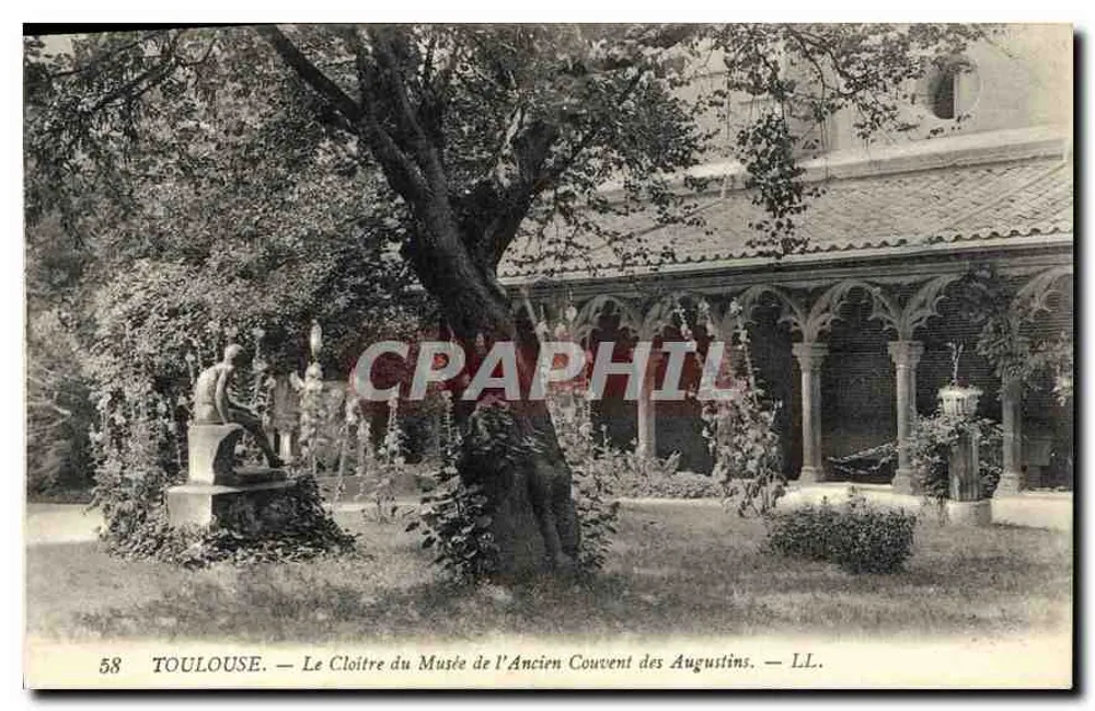Toulouse — El Claustro del Museo del Antiguo Convento de los Agustinos — LL. - Anverso
