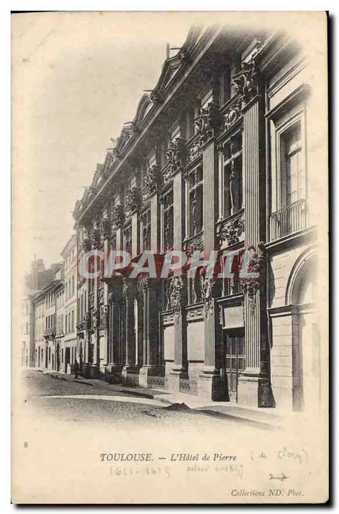 Toulouse — O Hotel de Pierre — (de Clary) - Frente