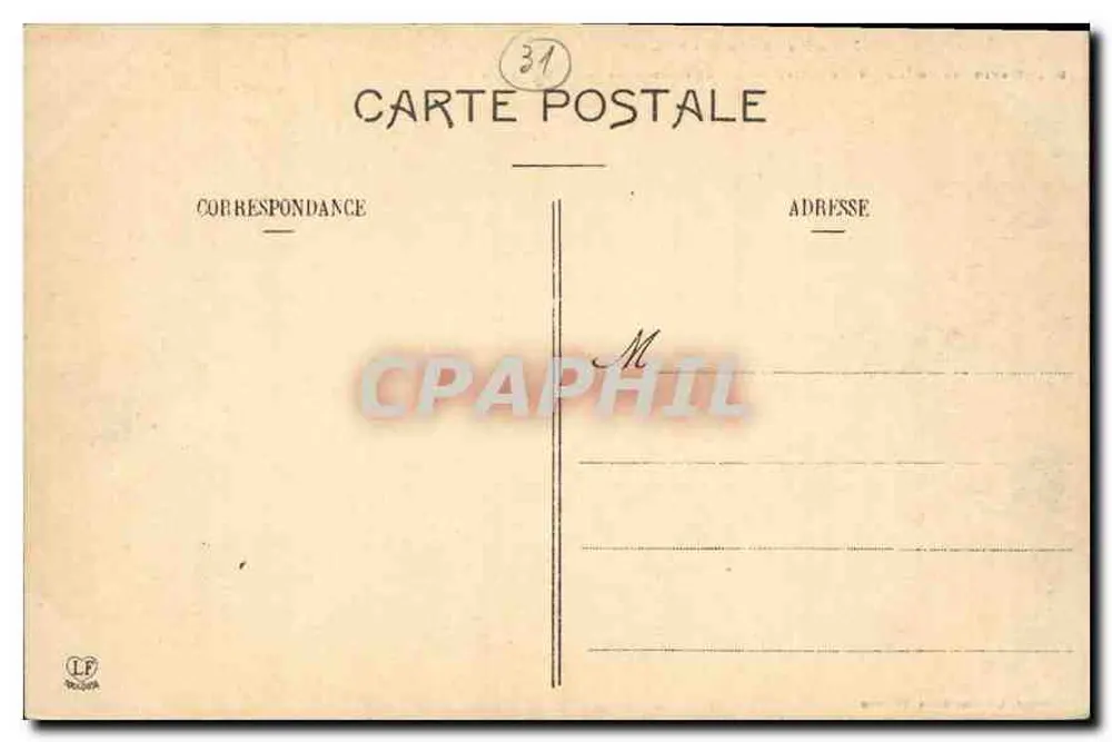 Lac d'Espingo (über dem Lac d'O) — Um Luchon — Phototype Labouche frères, Toulouse - Rückseite