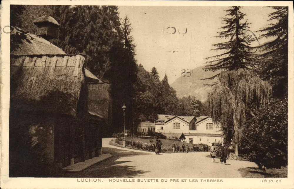 Luchon - Neue Buvette du Pré und die Thermalbäder — Hélio 23 - Vorderseite
