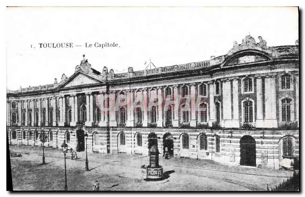Toulouse — O Capitólio — Edição J. Longi-Béchel - Frente