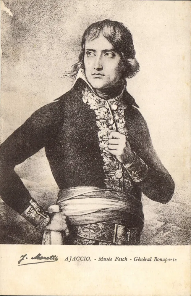 Ajaccio - Museum Fesch - General Bonaparte — J. Moretti - Vorderseite
