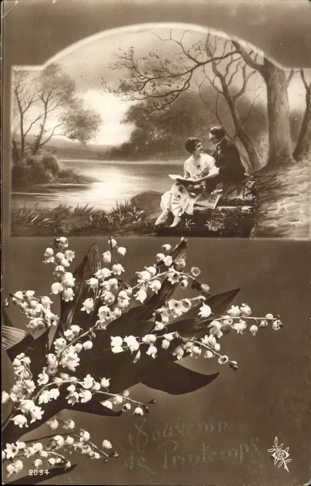 Soverano da Primavera — editor desconhecido, n° 2094 - Frente