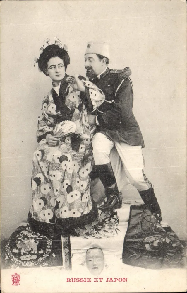 Russland und Japan — Theater-Szene — Verlag NANCY - Vorderseite