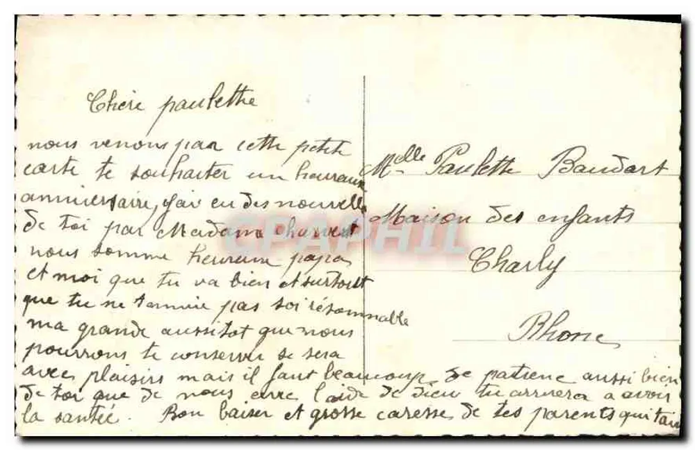 Duas jovens — cena de rua — Noyer, n° 12628 - Verso