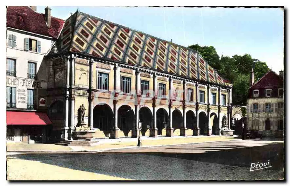 Place du Château in Gray — Verlag Péquignot, Nr. 524 - Vorderseite