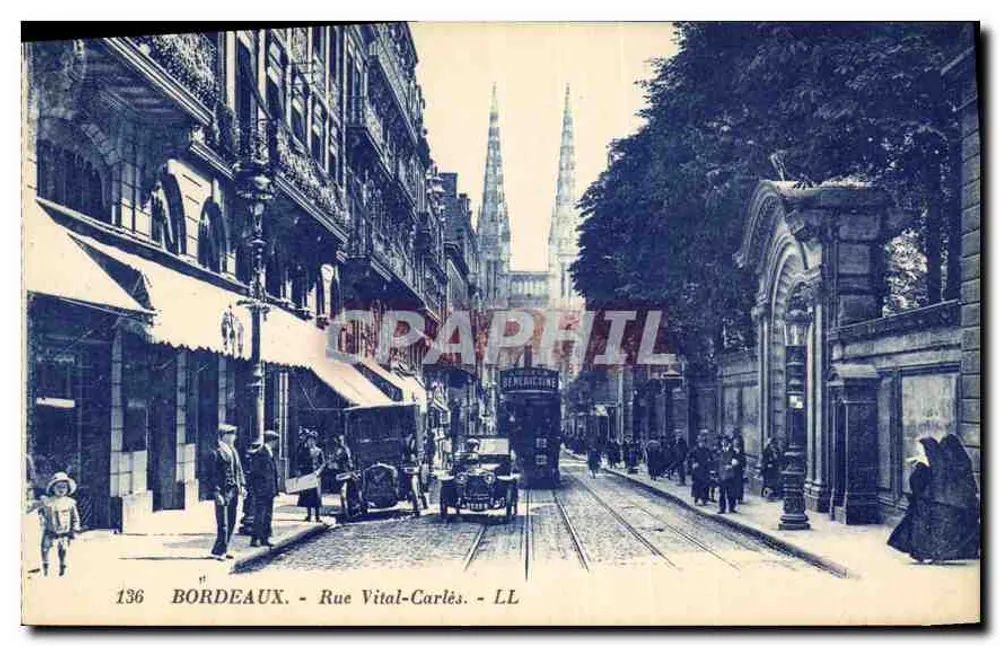 Bordeaux - Vital-Carles Straße — LL, n°136 - Vorderseite