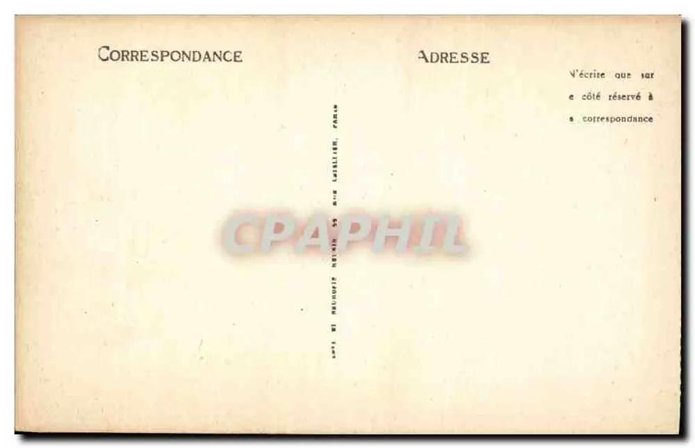 Bordeaux - Vital-Carles Straße — LL, n°136 - Rückseite