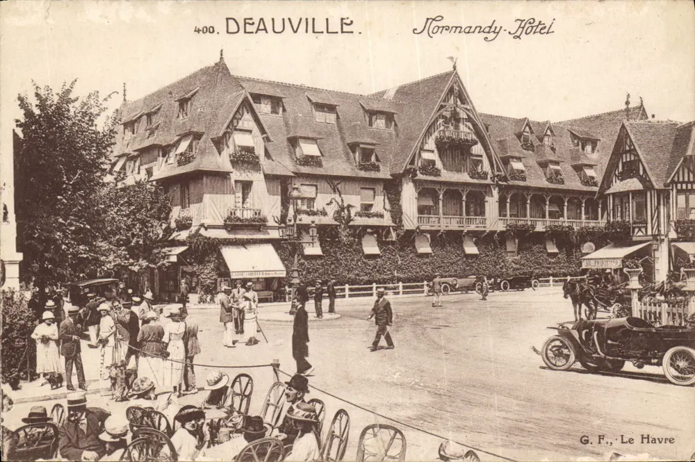 Deauville — Hotel Normandy — G.F., Le Havre - Frente