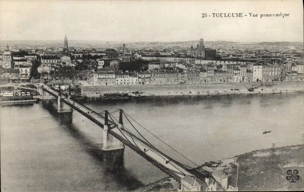 Toulouse - Vista panorâmica — editor desconhecido, n° 26 - Frente
