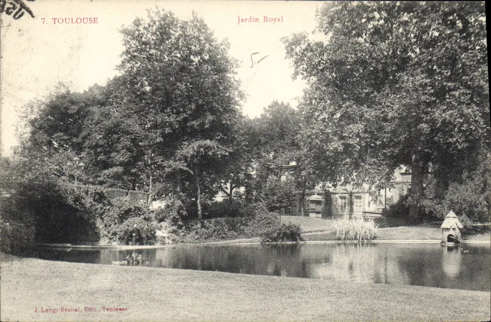 Toulouse — Jardim Real — J. Longi Béchel, Edit. Toulouse - Frente