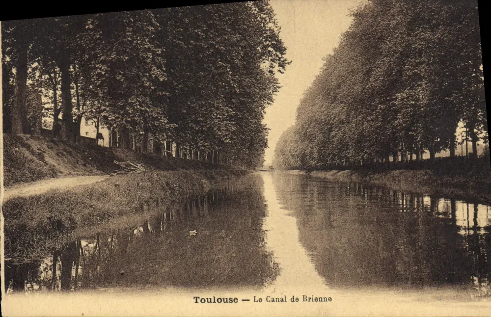 Toulouse — O Canal de Brienne — Editor: Au Capitole - Frente